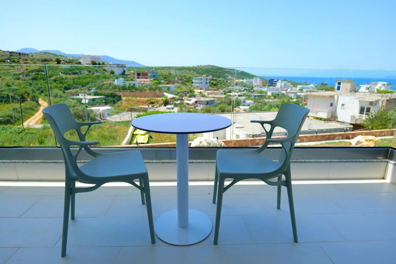 The View Hotel Ksamil Esterno foto